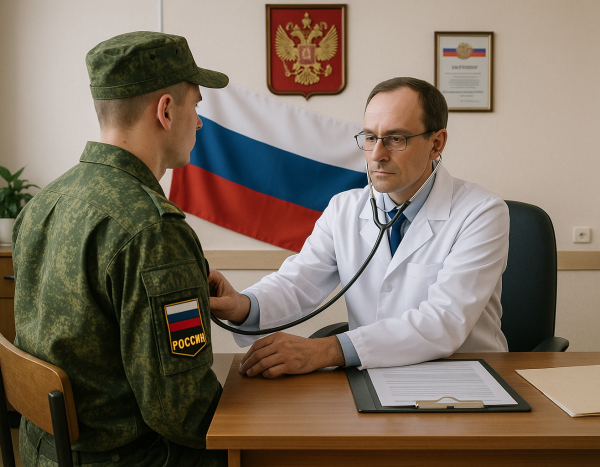 Медицинская комиссия для солдата