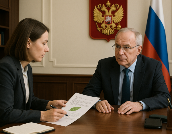 Консультация с госслужащим по разрешению на выбросы
